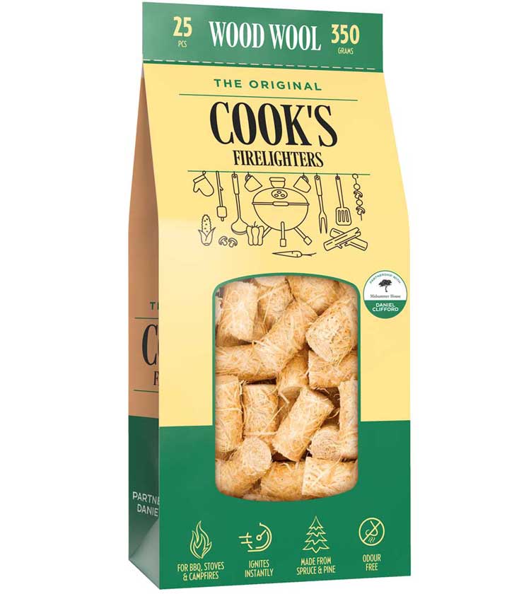 COOK'S WOOD WOOL 25PCS
