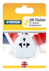 STATUS UK VISITOR TRAVEL ADAPTOR