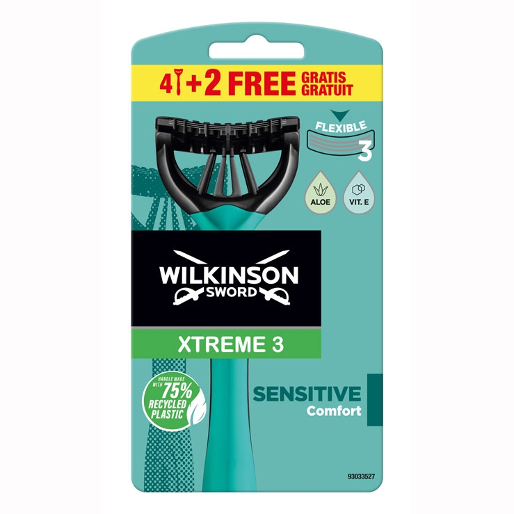 W/S XTREME 3 SENSITIVE 4+2 FREE PK