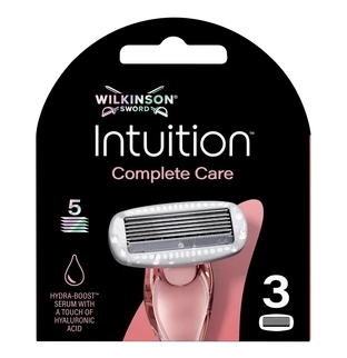 W/S INTUITION COMP CARE BLADES 3PK
