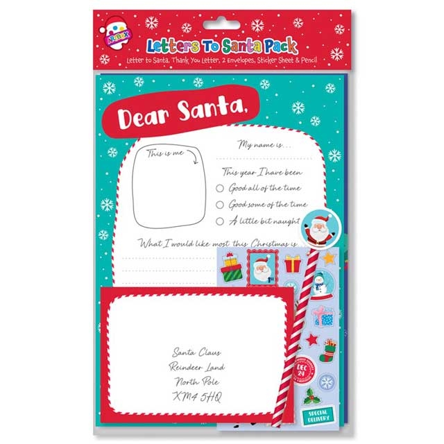 XMAS LETTER TO SANTA PACK
