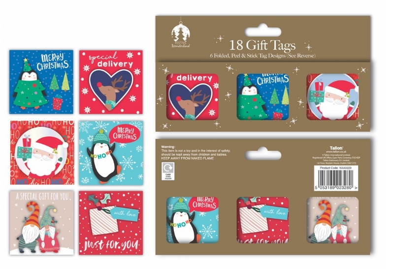 XMAS 18 CUTE GIFT TAGS