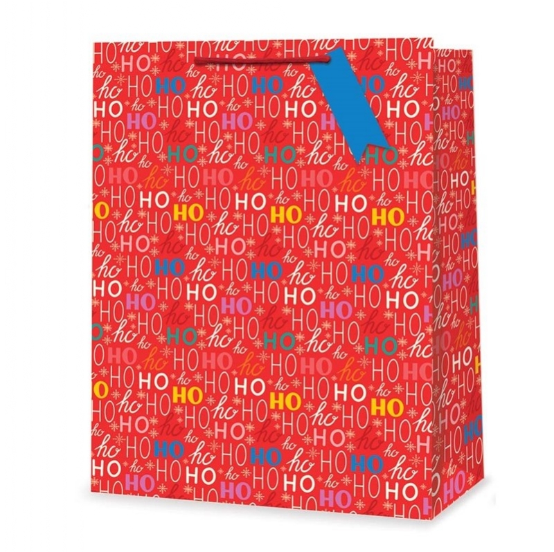 XMAS HO HO HO GIFT BAG XL