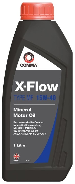 COMMA X-FLOW MF 15W-40 MINERAL 1L