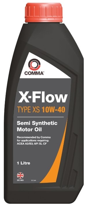 COMMA X-FLOW XS 10W-40 SEMI SYN 1L