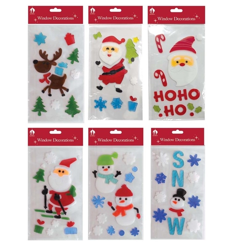 XMAS WINDOW GELS ASSORTMENT