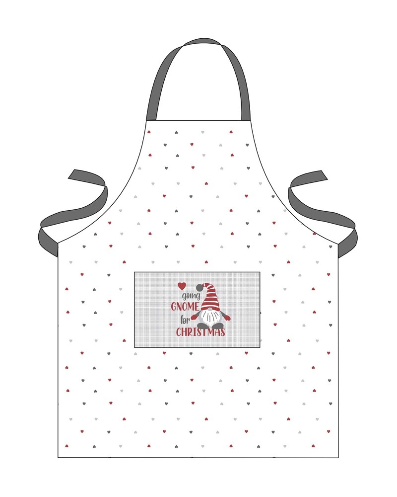 GONK XMAS 100% COTTON APRON