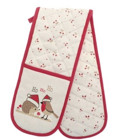 FOREST FRIENDS DOUBLE OVEN GLOVE