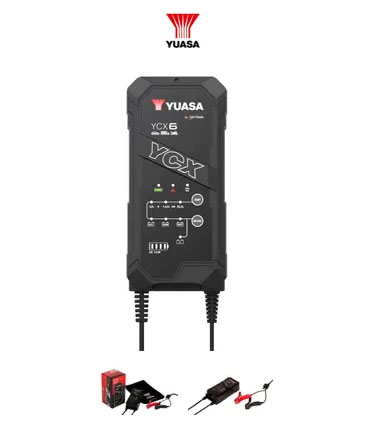 YCX6 12V 6A YUASA SMART CHARGER