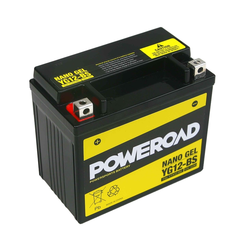 YG12-BS MOTORCYCLE BATTERY