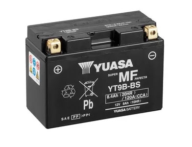 YT9B YUASA BATTERY