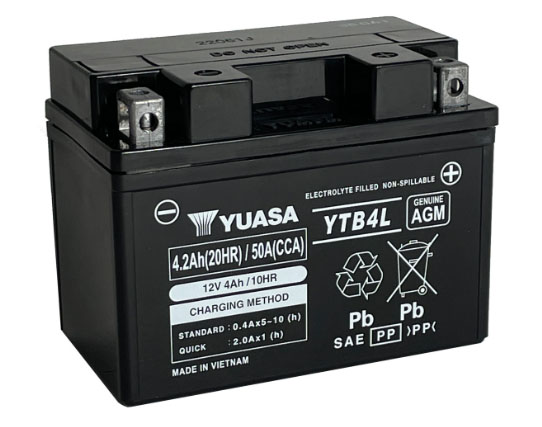 YTB4L YUASA BATTERY