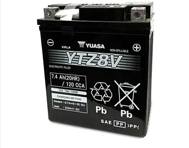 YTZ8V YUASA BATTERY
